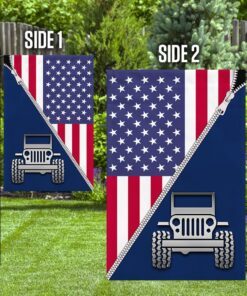 jeep american flag trl1038f 8900