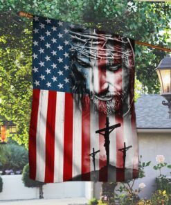 jesus christ american flag lha1827f 2779