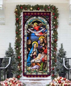 jesus christ family door cover 7551