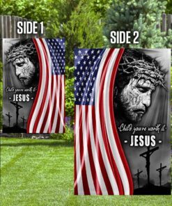 jesus christ flag 3079