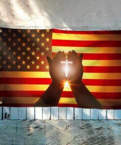 jesus flag faith american grommet flag trl1354gf 6405