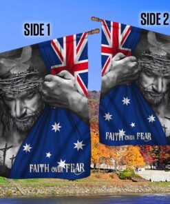 jesus flag jesus faith over fear australian flag trl1254fv2 3827