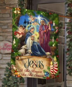 jesus flag nativity of jesus christmas flag trl1633f 2957