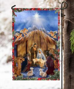 jesus flag o holy night ant296f 8059