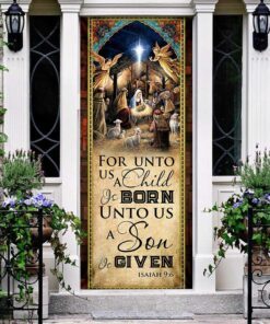 jesus is born door cover 1117