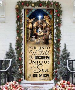 jesus is born door cover 3478