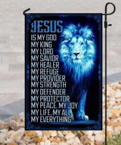 jesus is my god my everything flag 5456