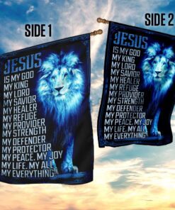 jesus is my god my everything flag 6314