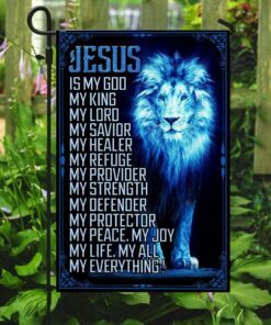 jesus is my god my everything flag 8053