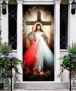 jesus with america door cover 3183