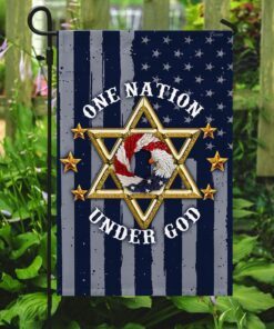 judaism one nation under god flag 3958