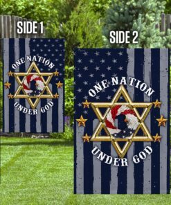 judaism one nation under god flag 5414