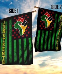 juneteenth. african american flag 7800