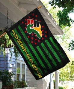 juneteenth. african american flag 7888