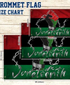 juneteenth african flag tpt128gf 3282