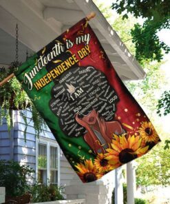 juneteenth is my independence day flag 5701