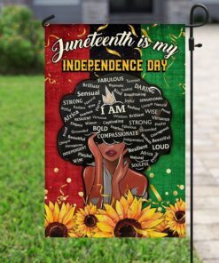 juneteenth is my independence day flag 8863