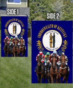 kentucky derby horse racing flag qnk1098f 3052