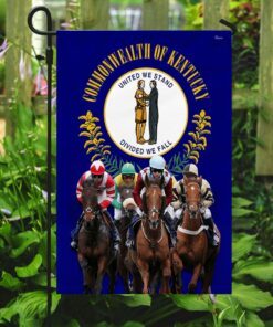 kentucky derby horse racing flag qnk1098f 3965