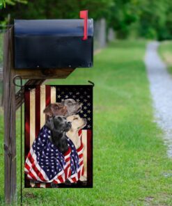 labrador retrievers american patriot flag 8632