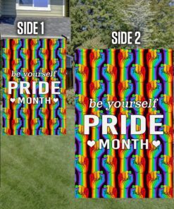 lgbt pride month flag be yourself lnt216f 2010