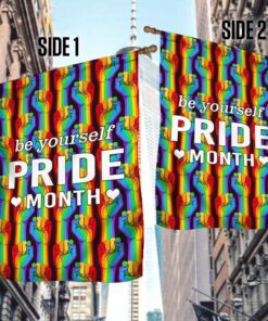 lgbt pride month flag be yourself lnt216f 3392