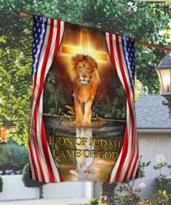 lion of judah lamb of god flag mlh2046f 1593