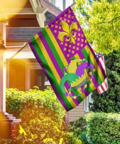 mardi gras u.s flag 2102