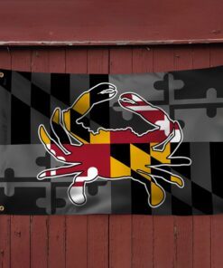 maryland flag maryland crab grommet flag trl1607gf 5265