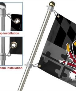 maryland flag maryland crab grommet flag trl1607gf 7313