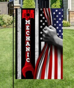 mechanic american us flag tpt197f 4432