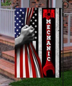 mechanic american us flag tpt197f 6608