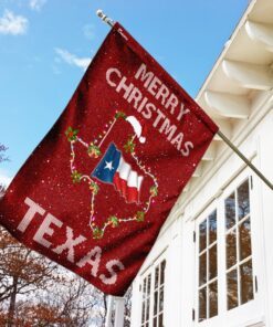 merry christmas us state texas flag 1384