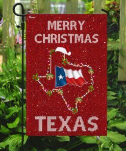 merry christmas us state texas flag 7387