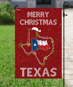 merry christmas us state texas flag 8093