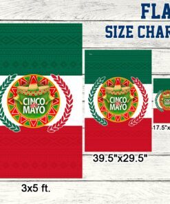 mexico flag cinco de mayo bnn102f 7083