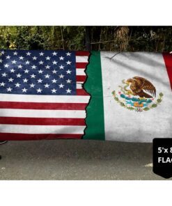 mexico flag mexican american grommet flag qtr238gf 7405