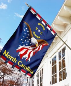 north carolina eagle flag 1501