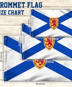 nova scotia grommet flag qtr162gf 1190