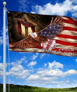 one nation under god. american eagle flag thb3124gf 6968