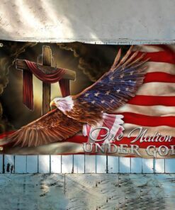 one nation under god. american eagle flag thb3124gf 8275