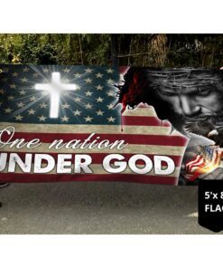 one nation under god american flag thn3850gfv1 1161