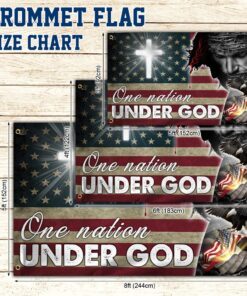 one nation under god american flag thn3850gfv1 2104