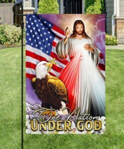 one nation under god flag tqn72f 7398