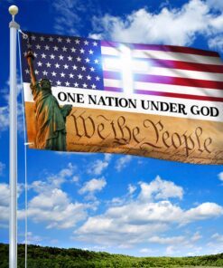 one nation under god grommet flag tqn07gf 1171