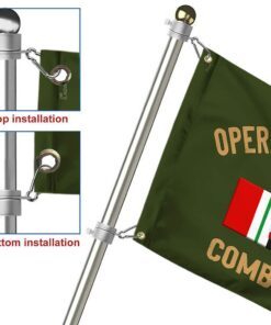 operation iraqi freedom combat veteran grommet flag tpt839f 2506