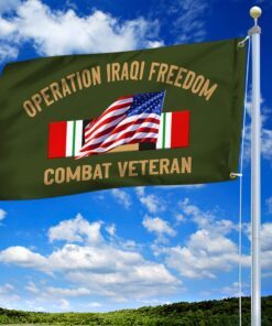 operation iraqi freedom combat veteran grommet flag tpt839f 5946