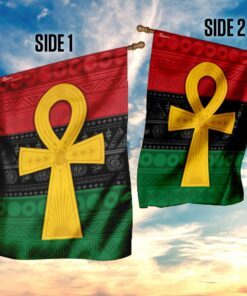 pan african ankh flag 7663