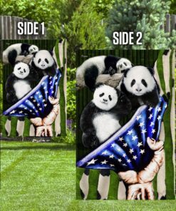 pandas american flag 3059