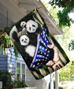 pandas american flag 3493